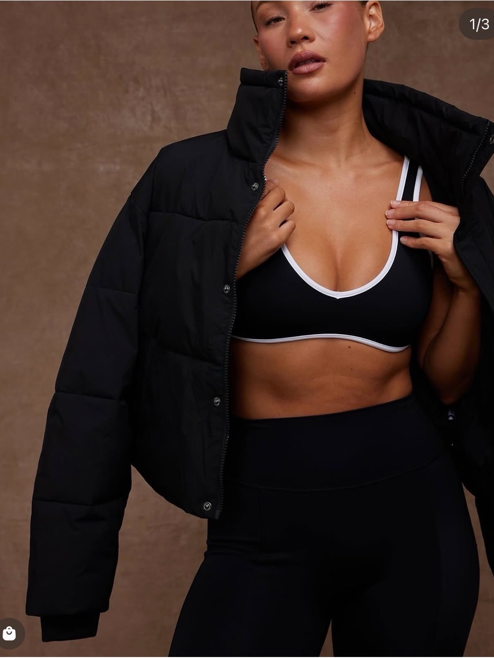 CSB Black Puffer Jacket